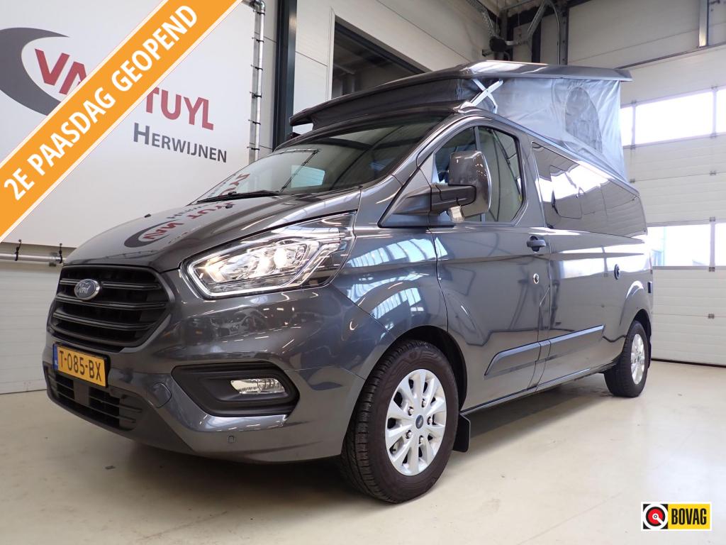 Ford Nugget PLUS Automaat / FULL OPTIONS / 2 Zonnepanelen, Automaat, Buscamper of Camperbus, Airbags, Koelkast