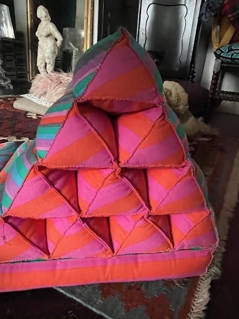 thais kapok kussen 3 leggers, Huis en Inrichting, Woonaccessoires | Kussens, Ophalen, Gebruikt, Overige kleuren, Overige vormen