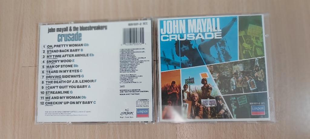 John Mayall Crusade CD, Cd's en Dvd's, Ophalen of Verzenden, 1980 tot 2000, Zo goed als nieuw