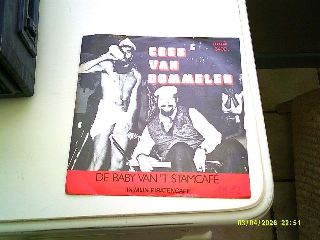 Cees van Dommelen ‎– De Baby Van 't Stamcafe, Ophalen, Zo goed als nieuw, Overige formaten, Levenslied of Smartlap