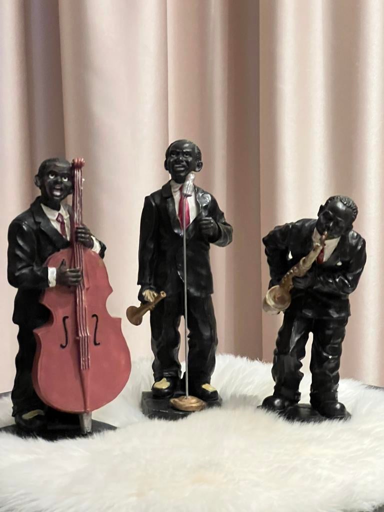 Jazz groep, Verzamelen, Beelden en Beeldjes, Ophalen of Verzenden, Zo goed als nieuw