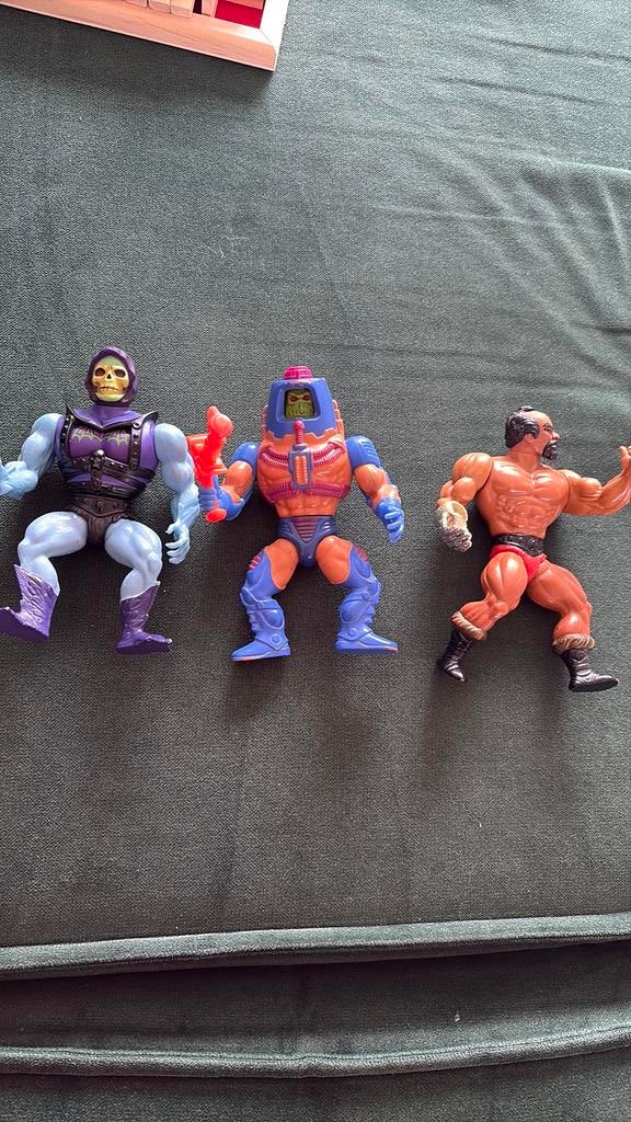 Masters of the Universe action figures poppen Mattel, Ophalen of Verzenden, Gebruikt