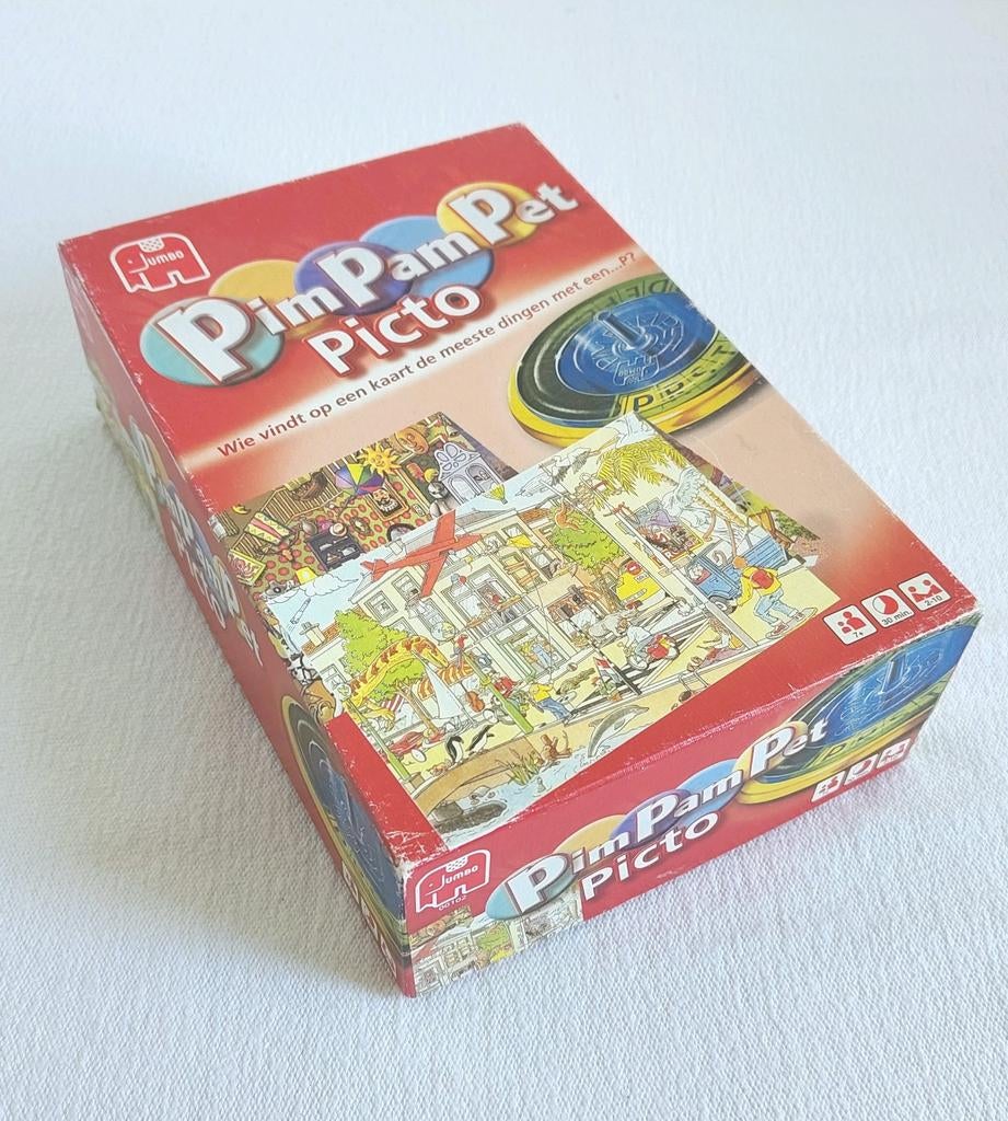 Pim Pam Pet Picto spel, Vijf spelers of meer, Ophalen, Gebruikt, Jumbo