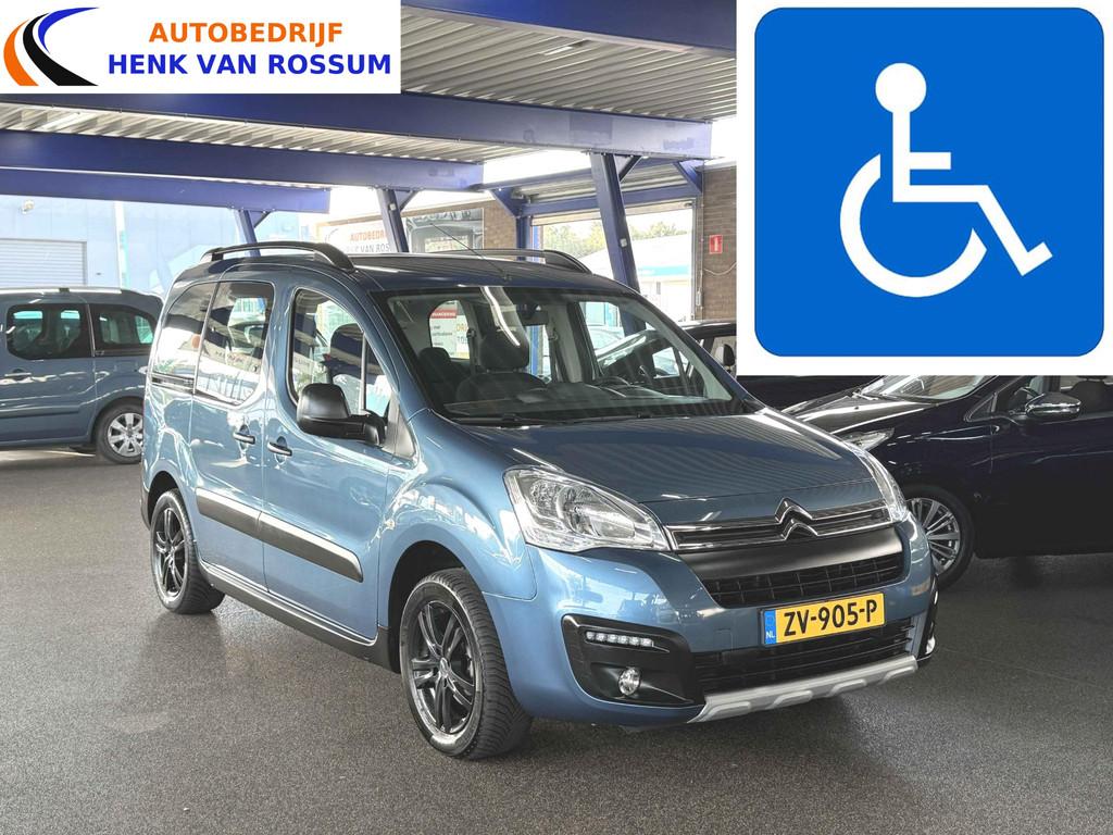 Citroen Berlingo 1.2 PureTech XTR Rolstoelauto | 5 persoons., Voorwielaandrijving, Stof, Gebruikt, Euro 6