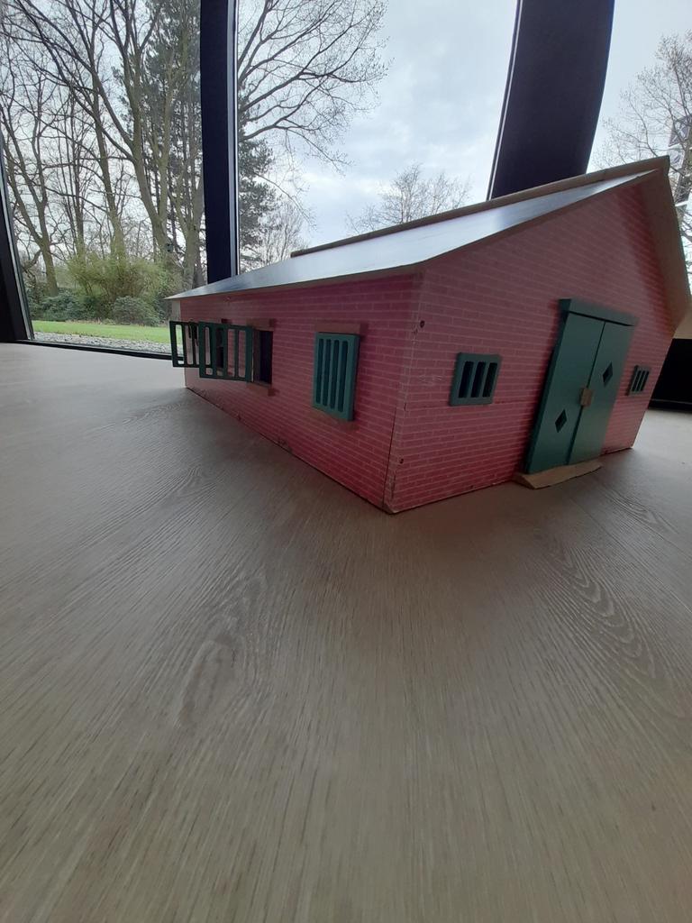 Schleich Grote Houten Paardenstal met Paardjes, Ophalen, Gebruikt, Meisje