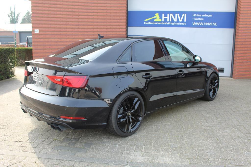 Audi A3, S-line uitgevoerd, Duits in faillissementsveiling, Auto's, Audi, Automaat, Zwart, Zwart, Leder