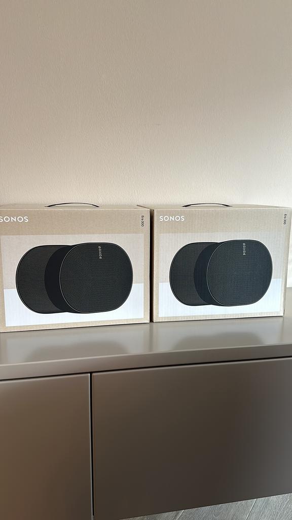 Sonos Era 300 Zwart *Nieuw*, Nieuw, Ophalen of Verzenden, Sonos, 120 watt of meer