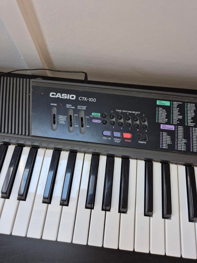 Casio CTK-100 Keyboard - Ideaal voor beginners, Ophalen, Gebruikt, 49 toetsen, Casio