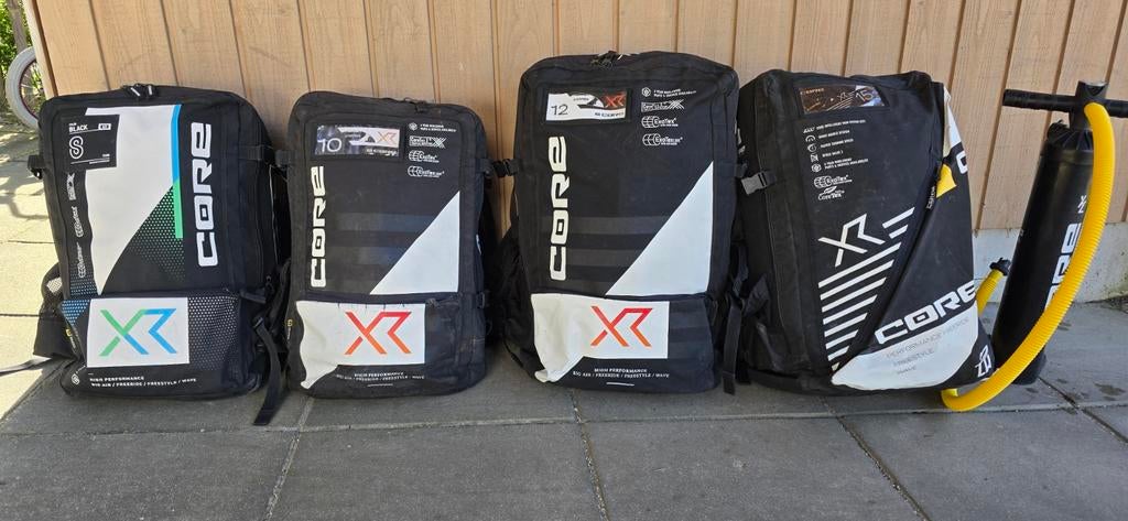🔥 Complete CORE XR Set 8 / 10 / 12 / 15m + Sensor 3+ Bar, Watersport en Boten, Kitesurfen, Geen board, Ophalen of Verzenden, 10 m²