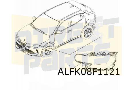 Alfa Romeo Junior (6/24-) koplamp Links LED Origineel! 50572