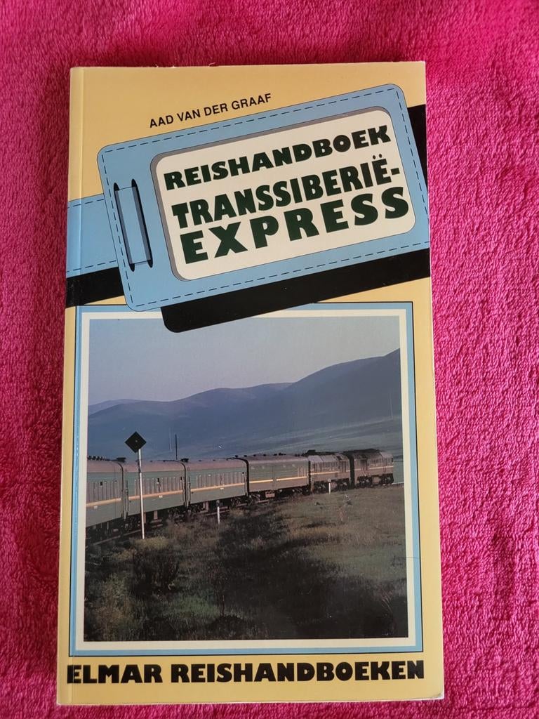 Transsiberië Express - Aad van der Graaf, Boeken, Aad van der Graaf, Zo goed als nieuw, Reisgids of -boek, Azië