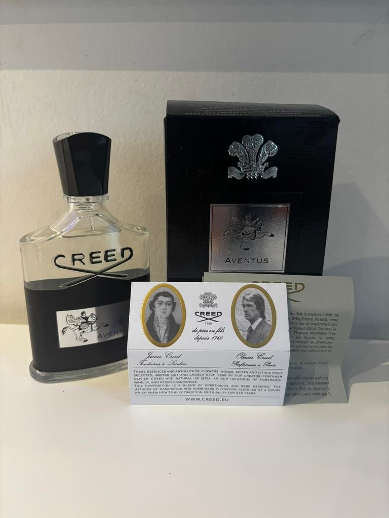 Creed Aventus Eau de parfum 100ml, Ophalen of Verzenden, Nieuw, Parfumfles, Gevuld