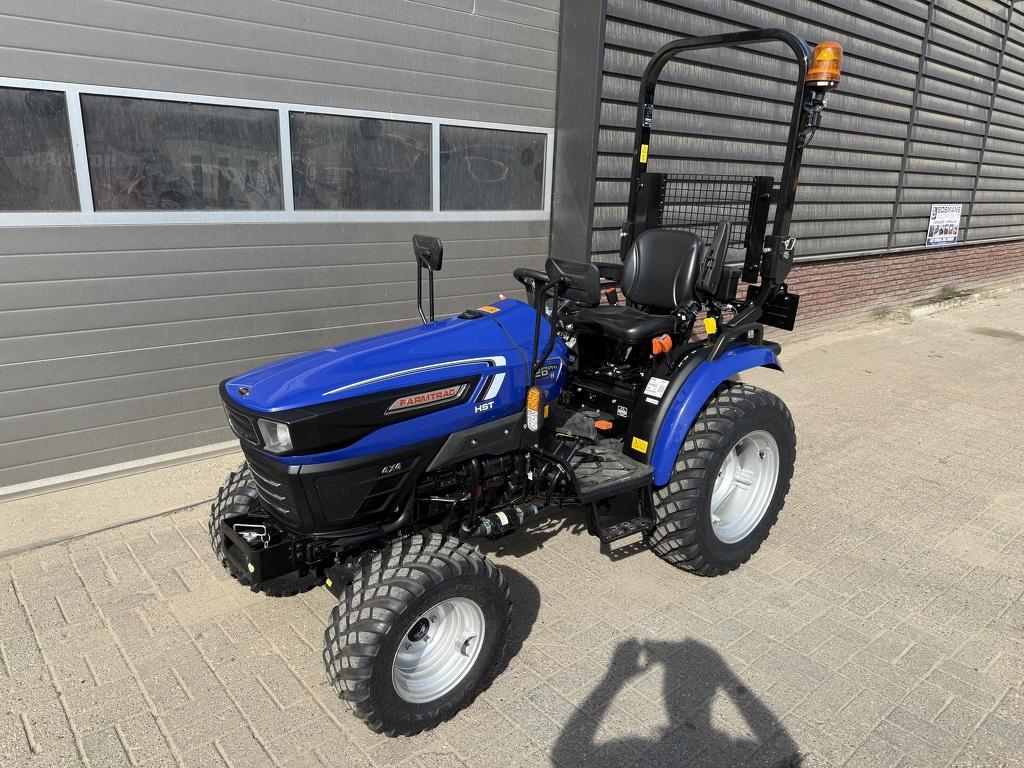 Farmtrac FT26 HST PRO minitractor NIEUW op garden pro galaxy, Nieuw, Overige merken, Tot 2500