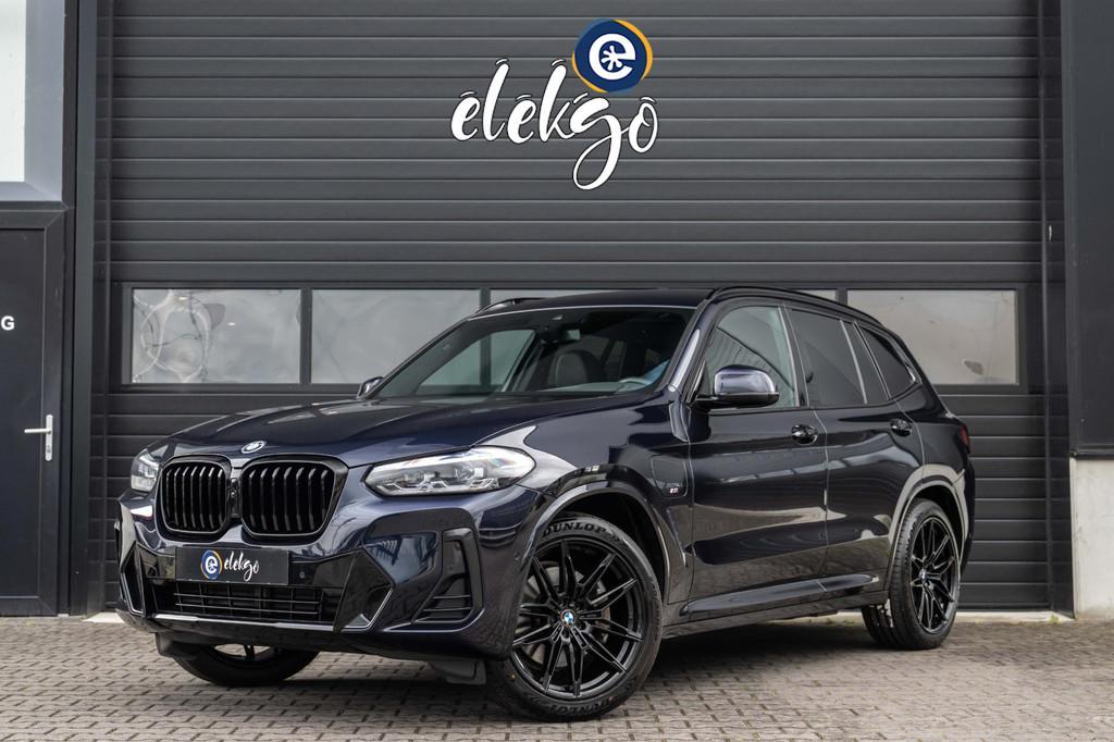 BMW X3 XDrive30e M-Sport|FACELIFT|TREKHAAK|HUD|CAM|20"|, Gebruikt, 2000 kg, Zwart, Bedrijf