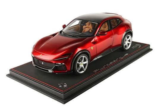 AANBIEDING ! Ferrari Purosangue Red Portofino BBR 1:18 ! C4F, Bbr, ., Nieuw, Ophalen of Verzenden