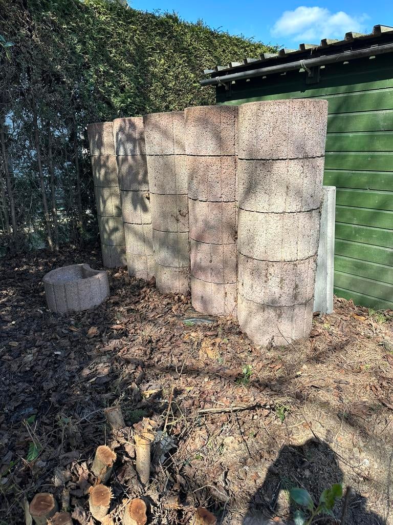 Beton bloem bakken 26 stuks, Ophalen of Verzenden, Zo goed als nieuw, Overige materialen, Minder dan 3 meter