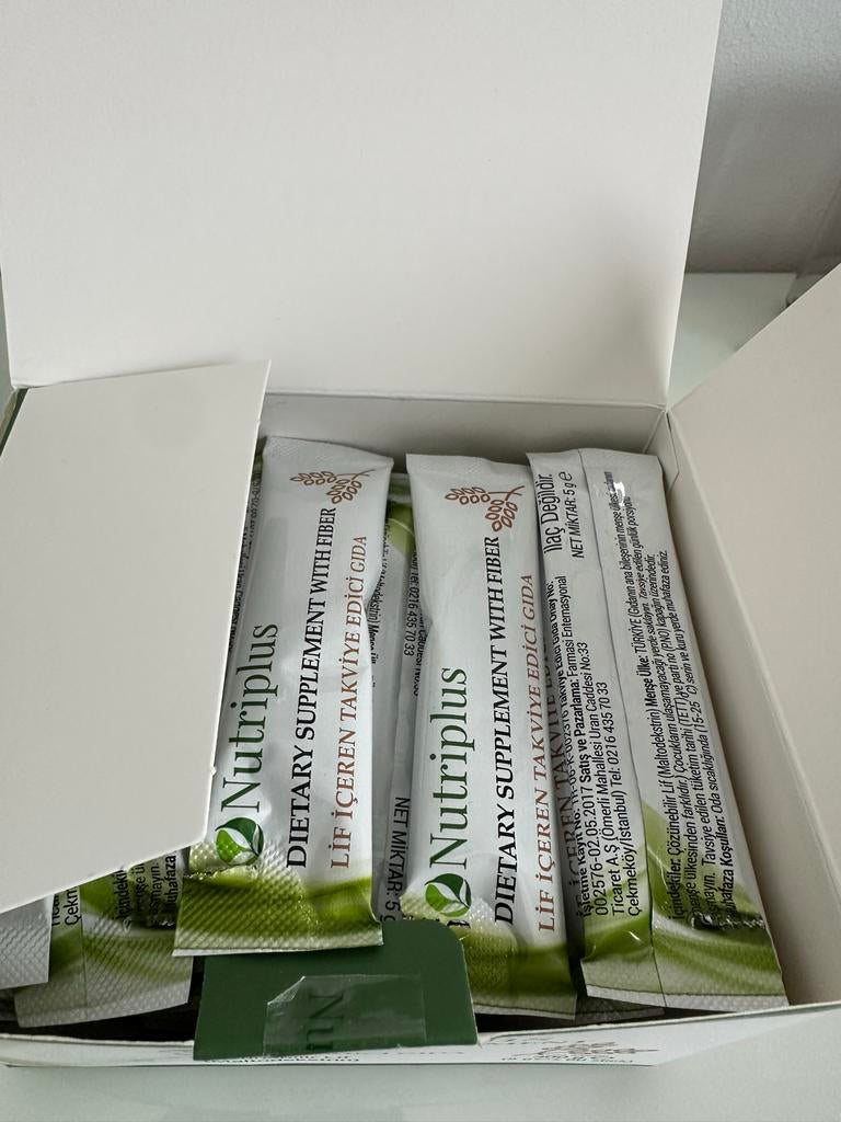 Nutriplus Fiber Zakjes - Voedingssupplement met Vezels, Sport en Fitness, Ophalen of Verzenden, Nieuw, Poeder of Drank