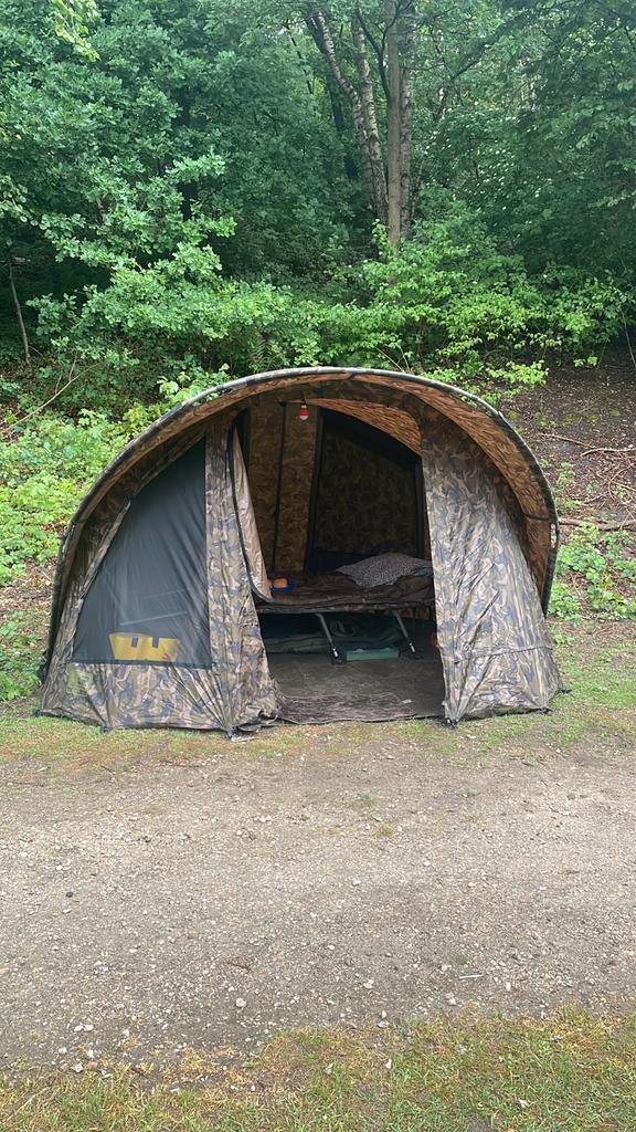 Fox camo 1 mans XXL tent, Ophalen, Gebruikt, Tot en met 2