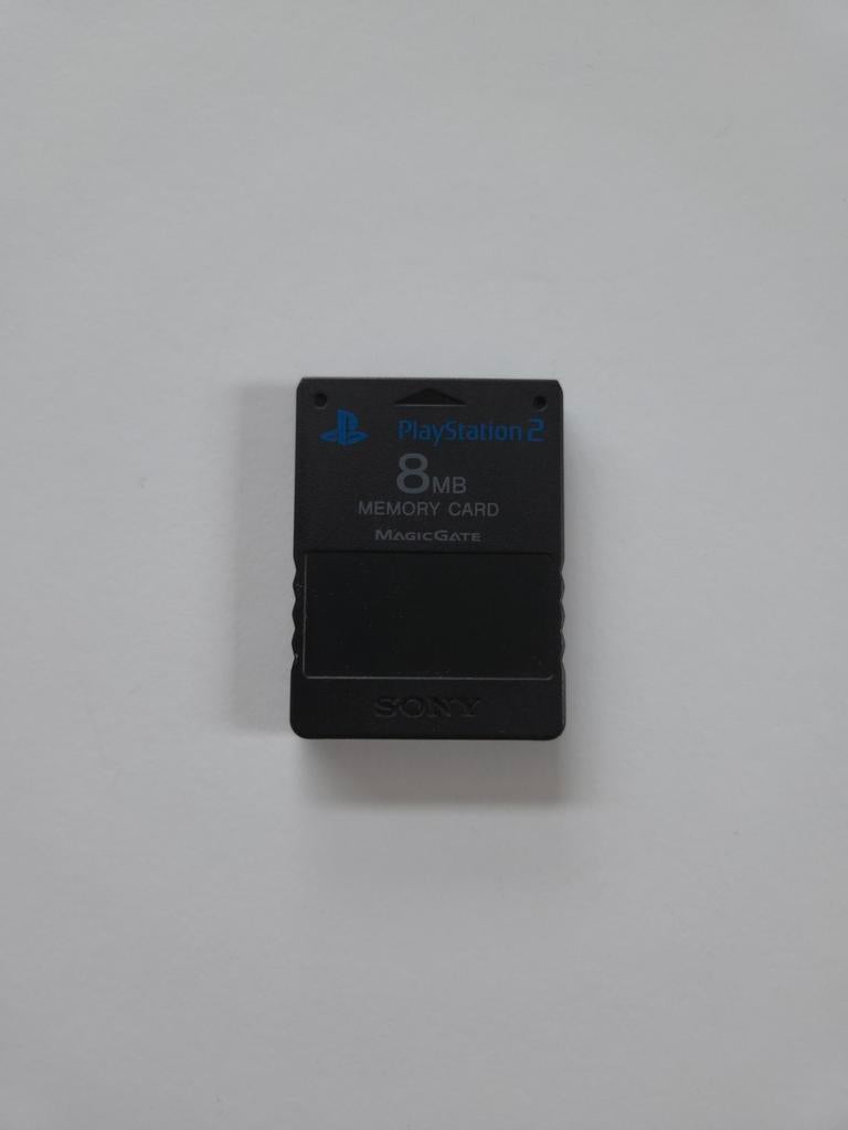 Playstation 2 (PS2) - Memory Card 8MB Zwart, Ophalen of Verzenden, Zo goed als nieuw