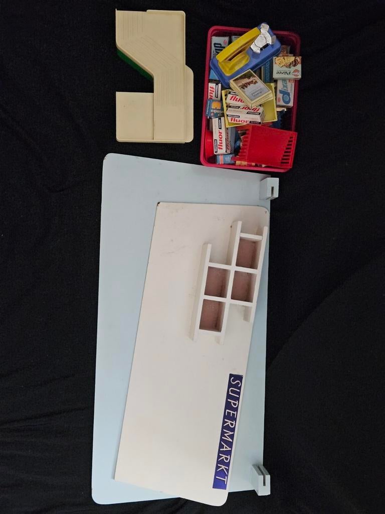 Vintage Klein Supermarkt Speelset met Accessoires, Ophalen, Gebruikt, Jongen of Meisje