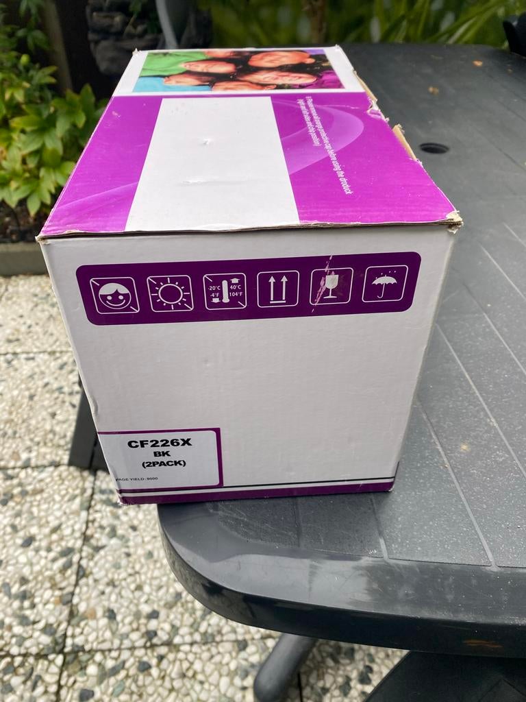 2x H-CF226X Zwarte Laser Toner Cartridge (Nieuw), Computers en Software, Printerbenodigdheden, Ophalen of Verzenden, Nieuw, Toner