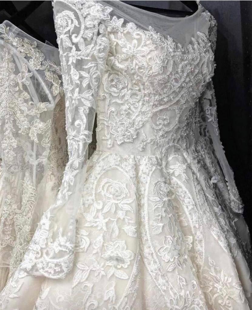 Prachtige ballroom bruidsjurk trouwjurk te koop, Ophalen of Verzenden, Zo goed als nieuw