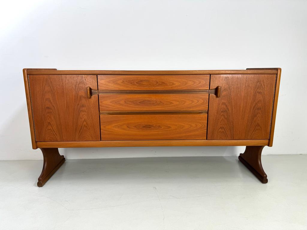 Vintage dressoir, Verzenden, Zo goed als nieuw, 25 tot 50 cm, 150 tot 200 cm