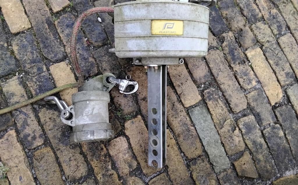 Rolfok trommel en wartel plastimo 608S, Watersport en Boten, Bootonderdelen, Ophalen of Verzenden, Gebruikt, Motor en Techniek