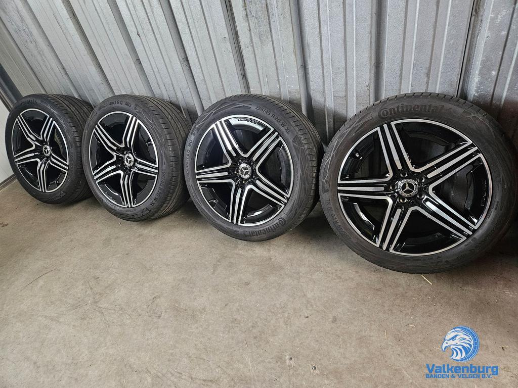 6-7mm! Originele Mercedes GLC W254 20 inch zwarte AMG velgen, Auto-onderdelen, Gebruikt, 255 mm, -, -