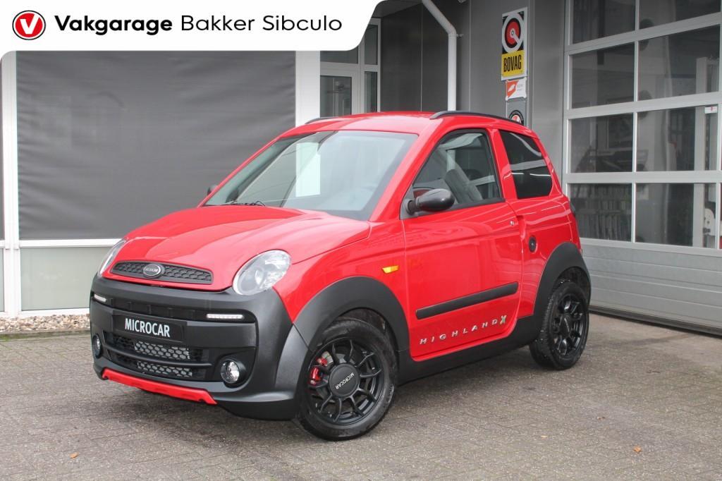 Microcar M.GO M.GO HIGHLAND X CAMERA, Ligier Group Benelux, Gebruikt, Info@ligiergroup.nl, Koolmijnlaan 142, 3582 Beringen, België
