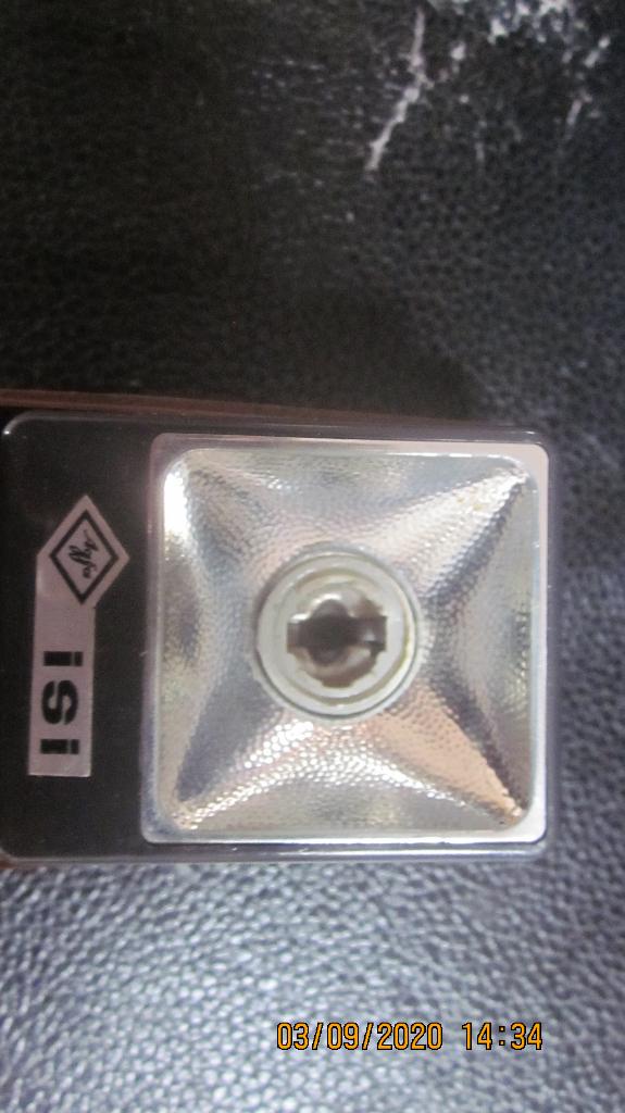 antiek foto cameraflitser, Audio, Tv en Foto, Fotocamera's Analoog, Ophalen of Verzenden, Gebruikt, Compact, Overige Merken