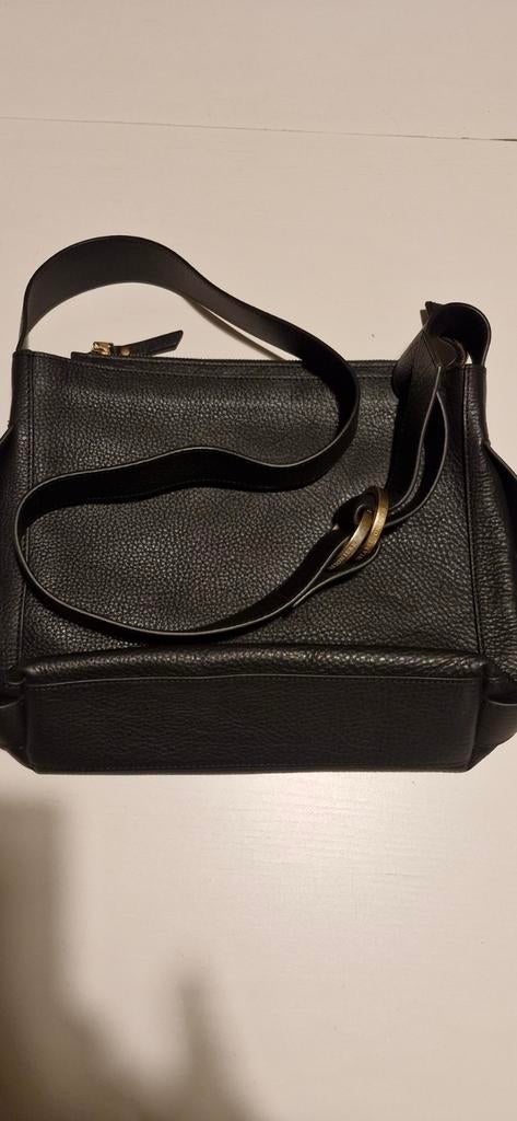 dameshandtas Fred de la Bretoniere, Sieraden, Tassen en Uiterlijk, Tassen | Damestassen, Ophalen, Zo goed als nieuw, Zwart, Schoudertasje