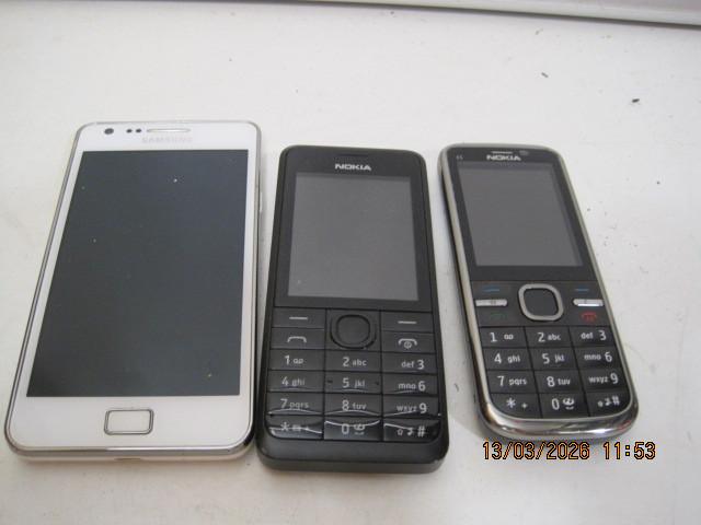 diverse gebruikte telefoons 1 nokia 2 samsung werking? (379), Telecommunicatie, Mobiele telefoons | Nokia, Ophalen of Verzenden