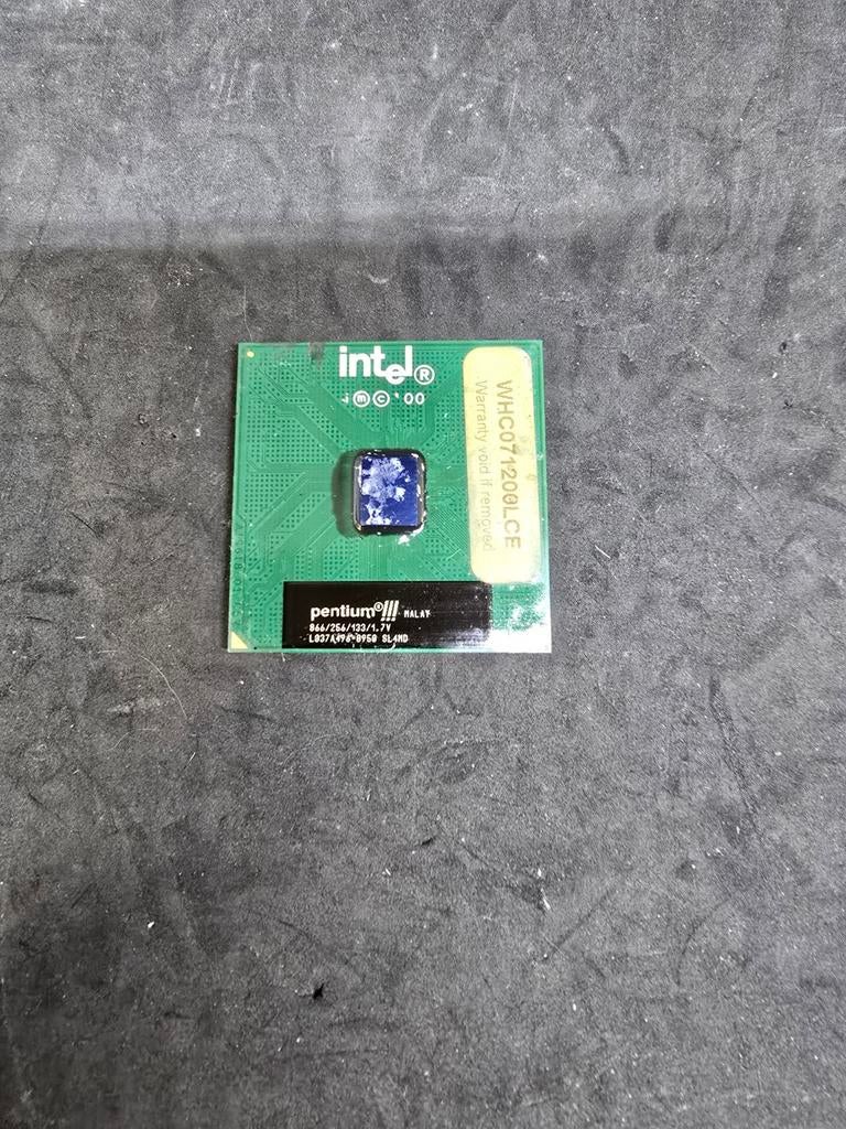Intel Pentium III Processor 866MHz/256KB/133MHz, Computers en Software, Gebruikt, Ophalen of Verzenden, Socket 370, 2-core