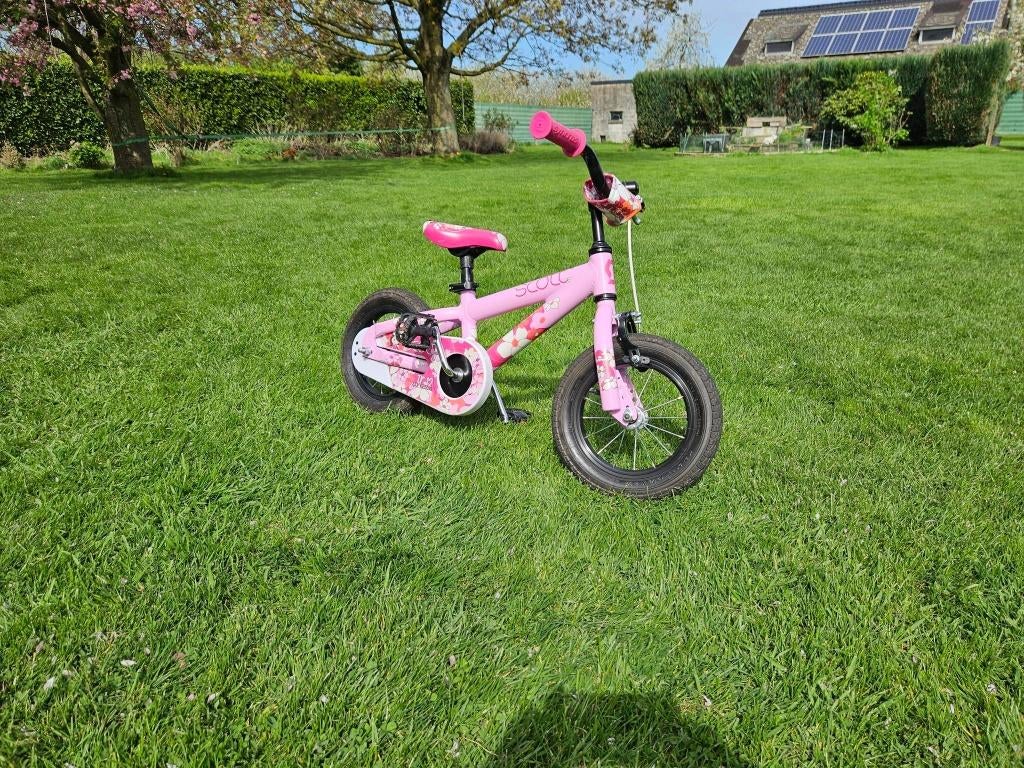 Meisjes fiets 14 inch, Fietsen en Brommers, Ophalen, Gebruikt, Minder dan 16 inch, Scott