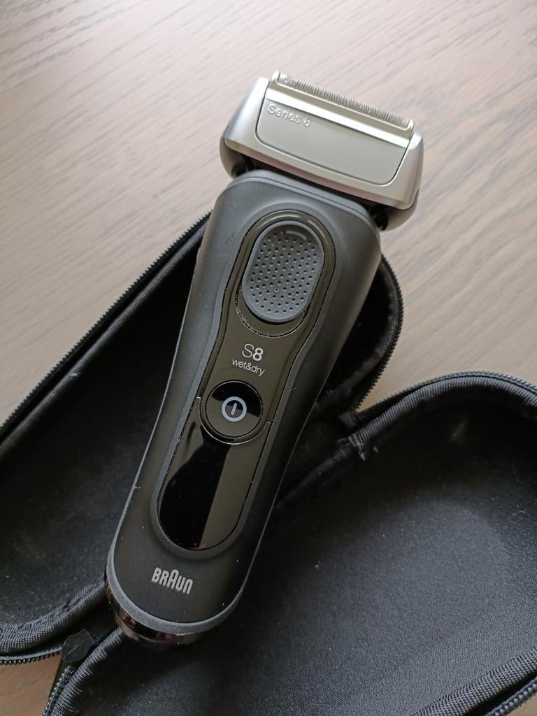 Braun Series 8 Wet&Dry scheerapparaat met ProTrimmer, Ophalen of Verzenden, Gebruikt, Scheren en Epileren