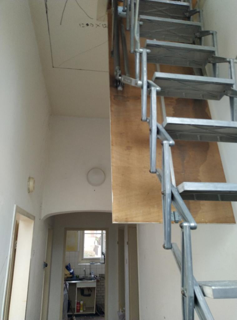 Vlizotrap, Ophalen, Gebruikt, Trap, Opvouwbaar of Inschuifbaar