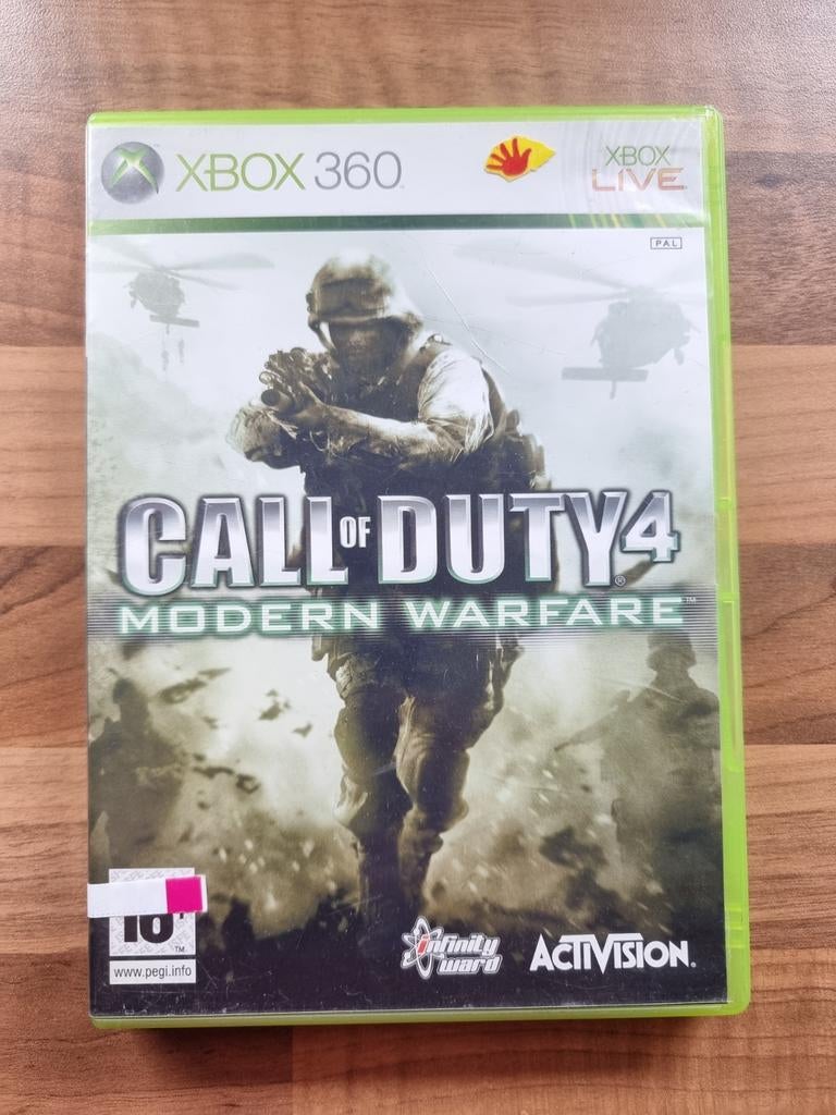 Call of duty 4, Spelcomputers en Games, Games | Xbox 360, Vanaf 18 jaar, Shooter, 1 speler, Ophalen of Verzenden