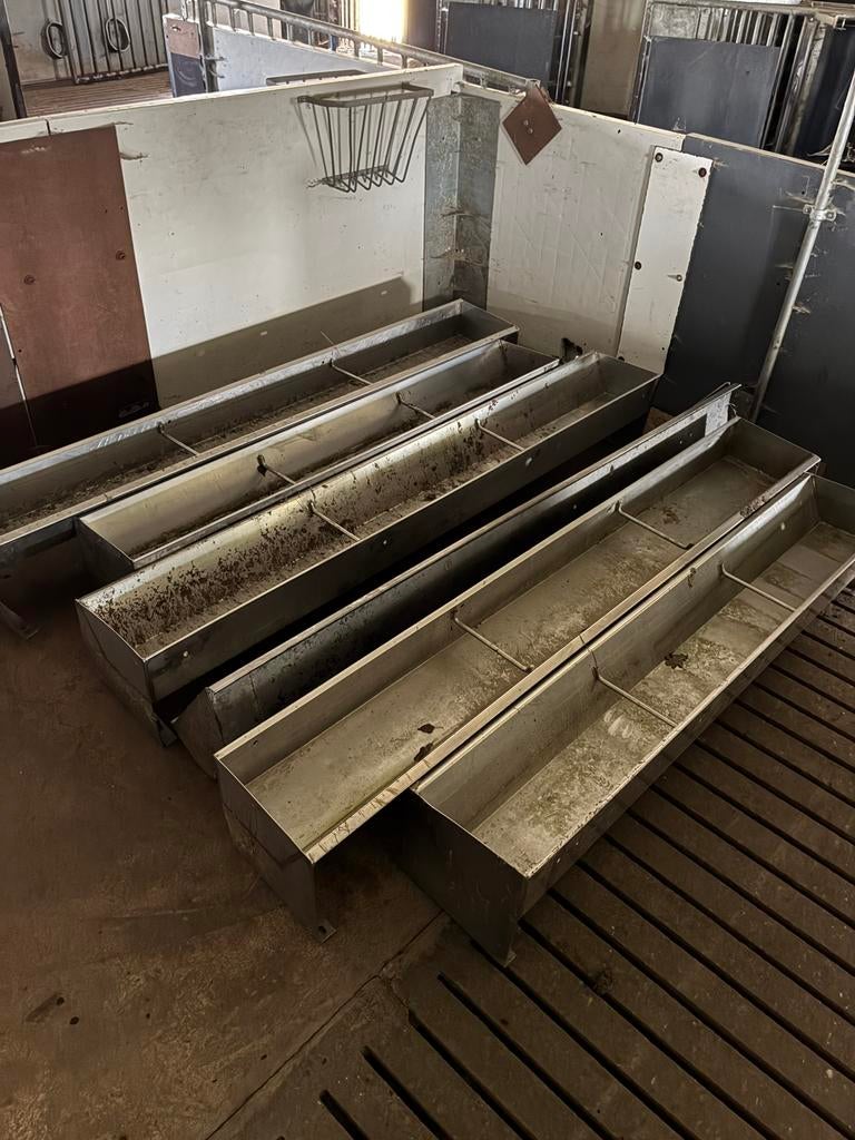 Rvs voertroggen, Dieren en Toebehoren, Meerdere dieren, Schaap