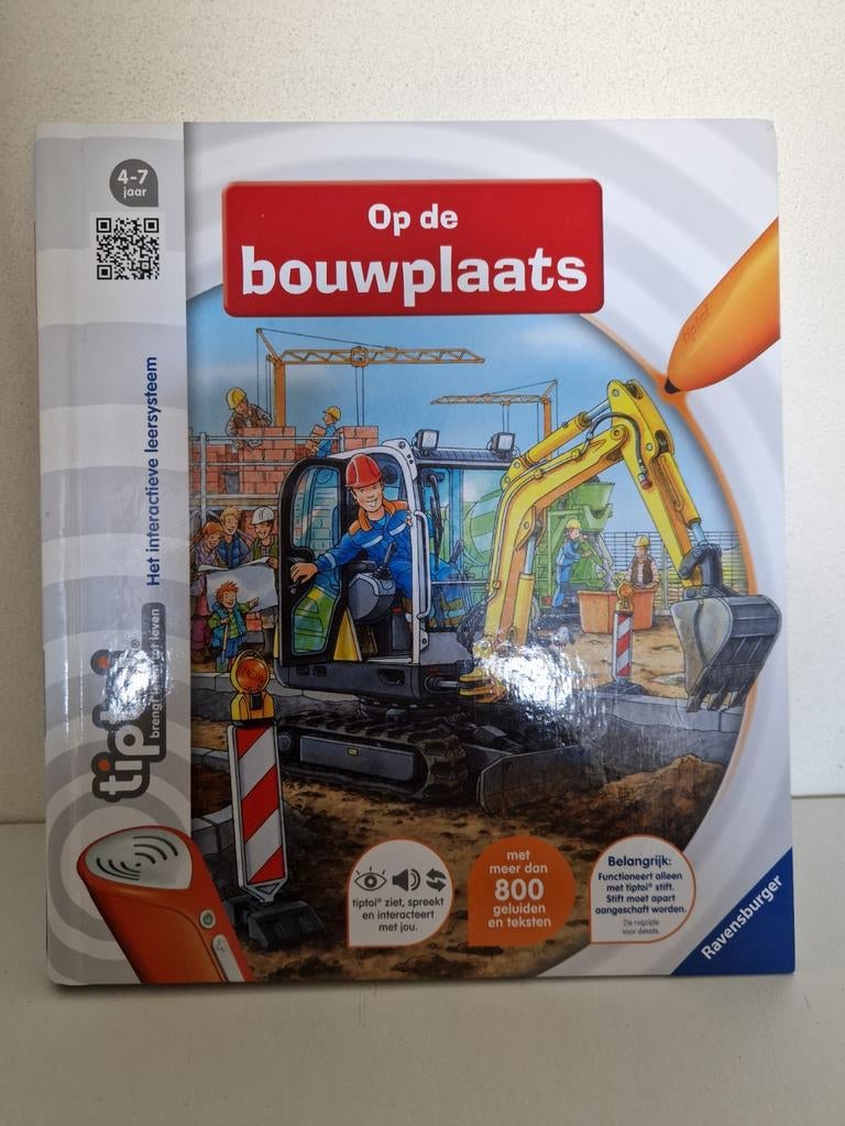 tip toi op de bouwplaats, Kinderen en Baby's, Speelgoed | Educatief en Creatief, Ophalen, Zo goed als nieuw