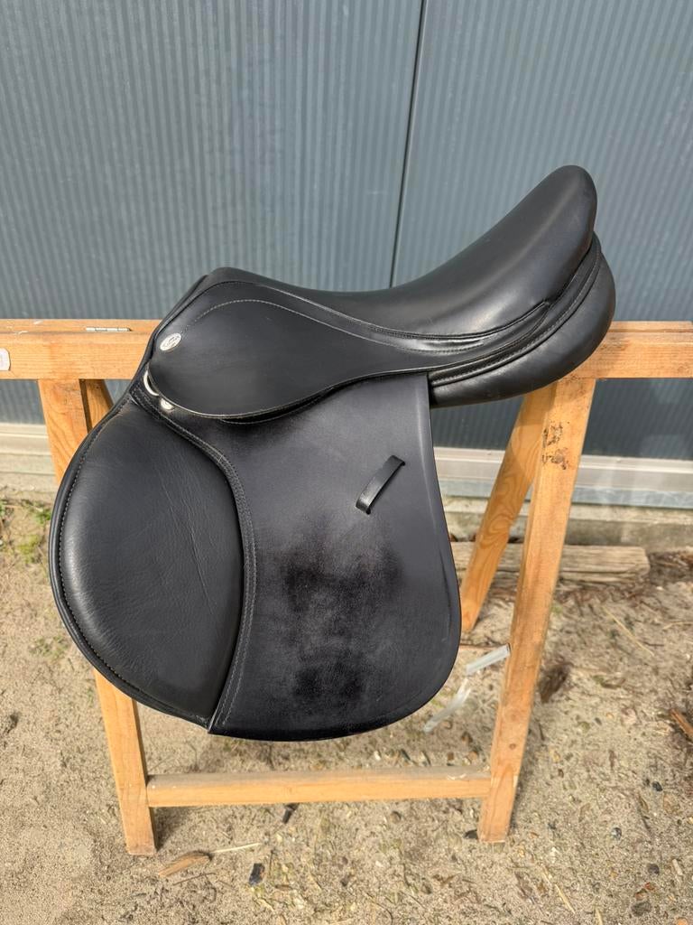 Kentaur skippy 15 inch pony springzadel zwart, Dieren en Toebehoren, Ophalen of Verzenden