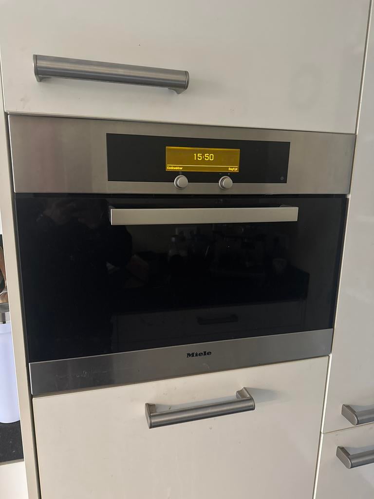 Miele inbouw stoomoven, Witgoed en Apparatuur, Ovens, 45 tot 60 cm, Gebruikt, Oven, Ophalen of Verzenden