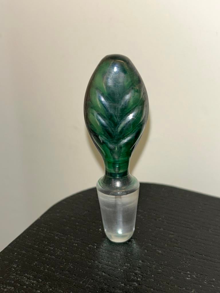 Vintage Krosno  iriserende kunstglazen karafstop, Antiek en Kunst, Antiek | Glas en Kristal, Ophalen of Verzenden