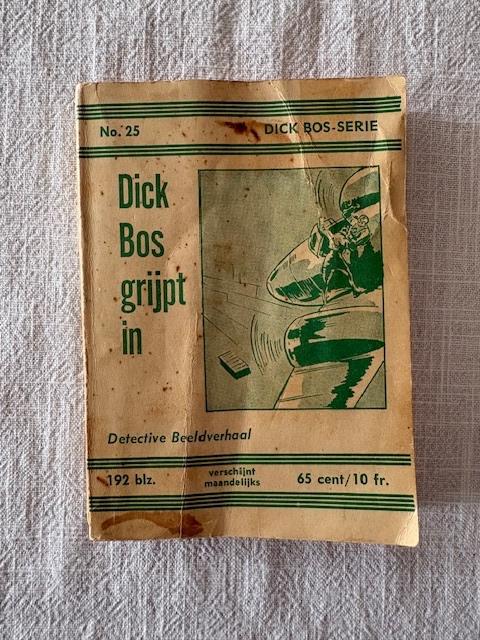 DICK BOS, Eén stripboek, Verzenden, Gelezen