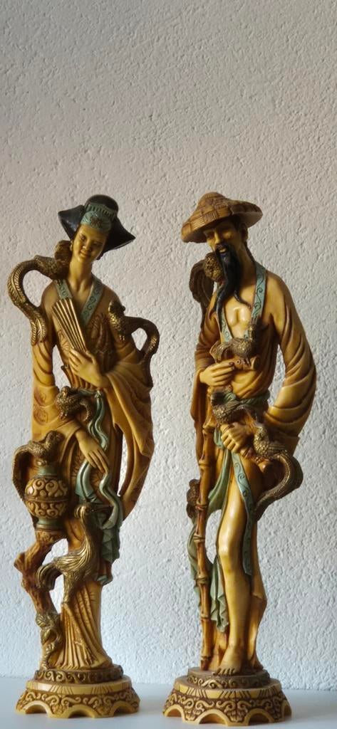 No. 3 Chinese beelden man en vrouw, Ophalen