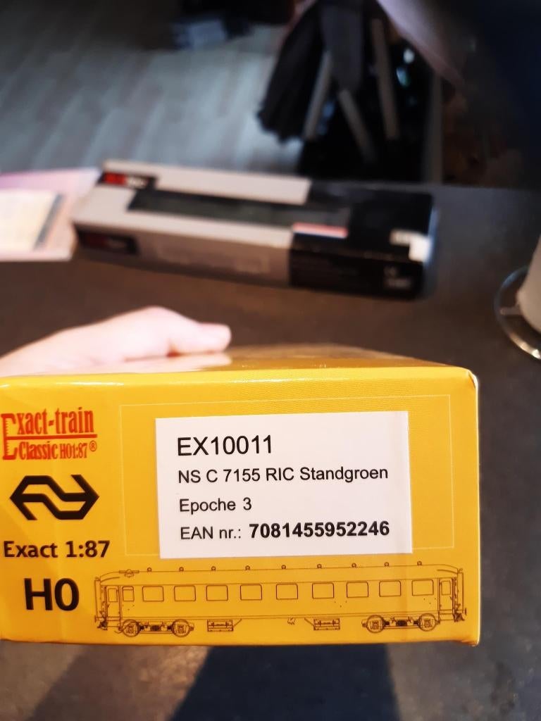 Exact Train NS C7155, Overige merken, Gelijkstroom, Verzenden, Wagon