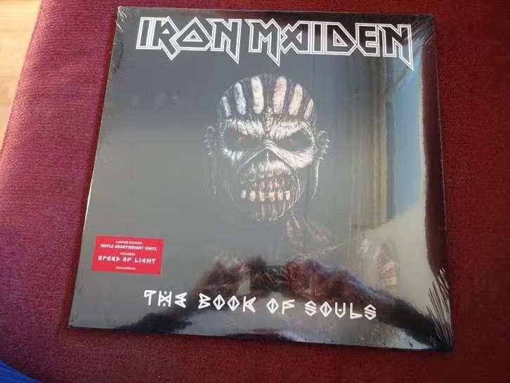 3 LP 's Iron Maiden – The Book Of Souls 0825646089208 SEALED, Ophalen of Verzenden, Nieuw in verpakking