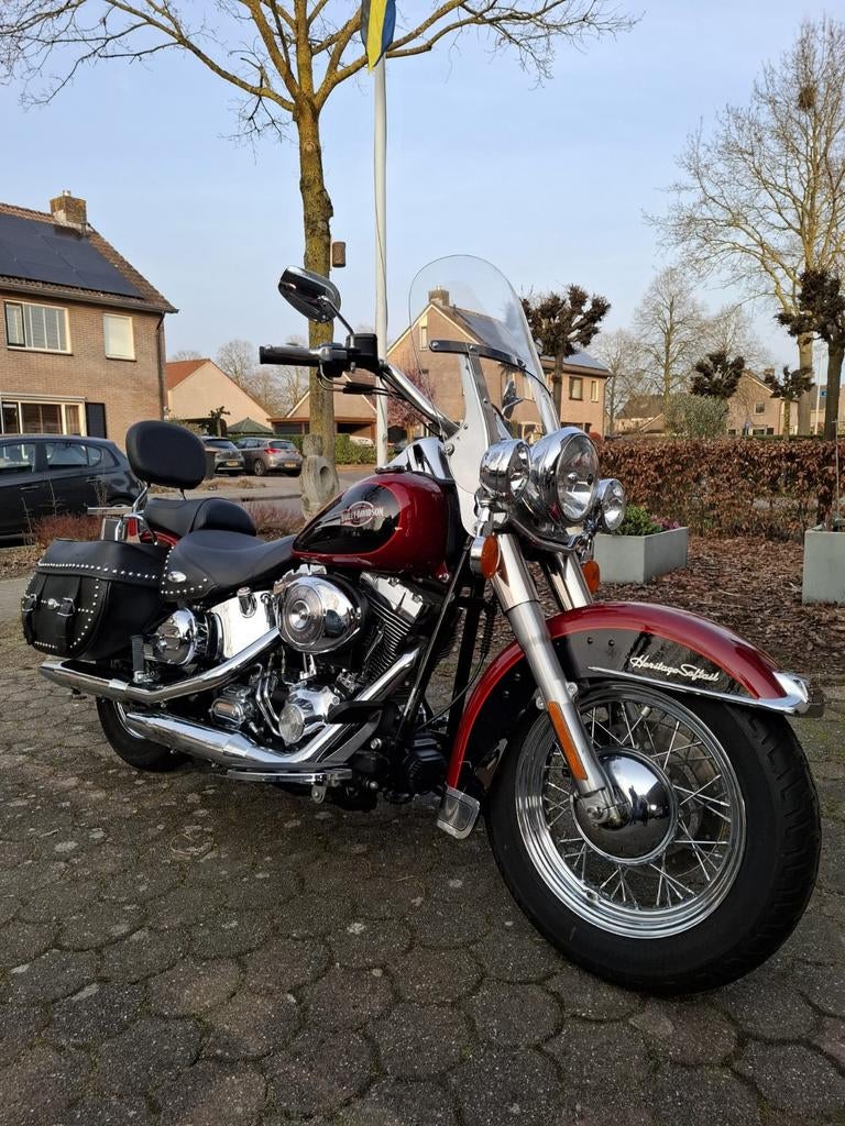 Harley Davidson ZEER lage km stand!!!, Motoren, Particulier, Toermotor