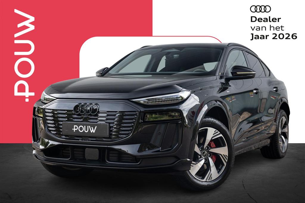Audi Q6 Sportback e-tron 252pk S edition 83 kWh | Tech Pro |, Automaat, 12 maanden, Achterwielaandrijving, Zwart