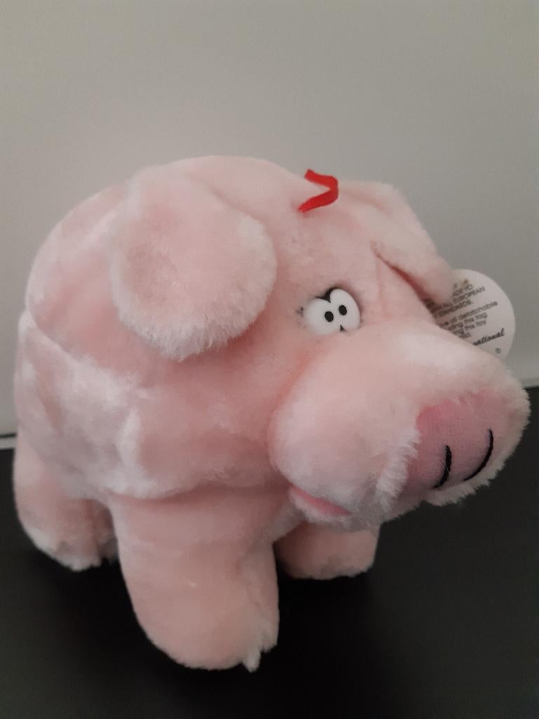 Knuffel varken 17 cm, Ophalen of Verzenden, Nieuw, Overige typen